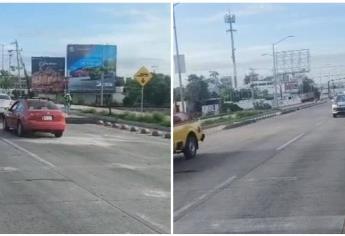 Reestablecen la circulación en el bulevar Rolando Arjona, en Culiacán