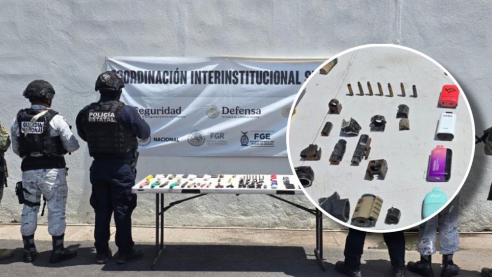 Aseguran 21 objetos punzocortantes, 6 teléfonos y 1 modem en Penal de Aguaruto, Culiacán Aseguran 21 objetos punzocortantes, 6 teléfonos y 1 modem en Penal de Aguaruto, Culiacán