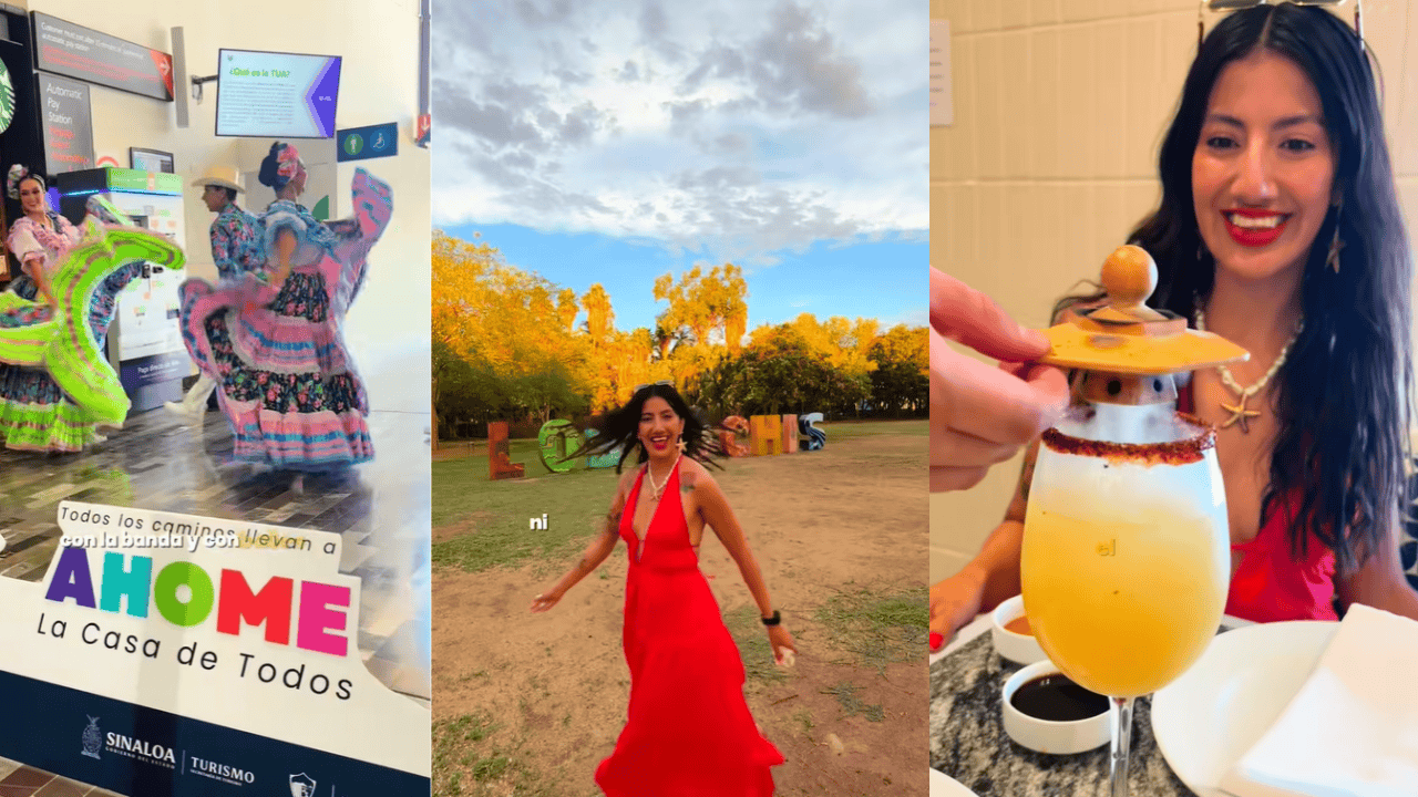FOTO: Influencer de Chihuahua queda encantada de Los Mochis.