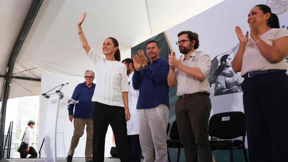 La Presidenta Claudia Sheinbaum inaugura obras estratégicas de salud en el norte del país La Presidenta Claudia Sheinbaum inaugura obras estratégicas de salud en el norte del país