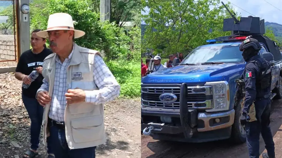 FOTO: Tras enfrentamientos en Tacuichamona, llega Derechos Humanos a apoyar a la población