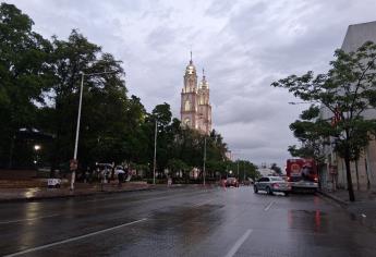 Se registra ligera lluvia en distintos sectores de Culiacán