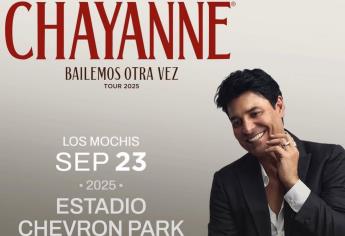 Estos son los precios oficiales del concierto de Chayanne en Los Mochis