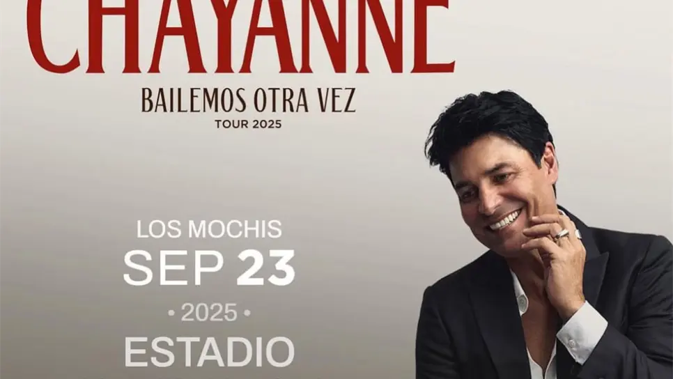 Estos son los precios oficiales del concierto de Chayanne en Los Mochis