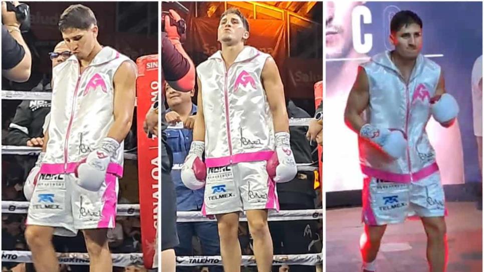 Marco Verde gana en su debut como profesional en Culiacán Marco Verde gana en su debut como profesional en Culiacán