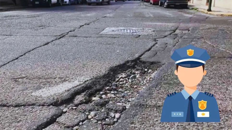 FOTO: ¿Es delito reparar los baches y te puede multar por hacerlo?, esto sabemos