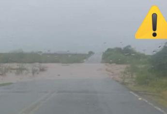 Por escurrimiento de lluvias cierran la carretera El Progeso-Caitime