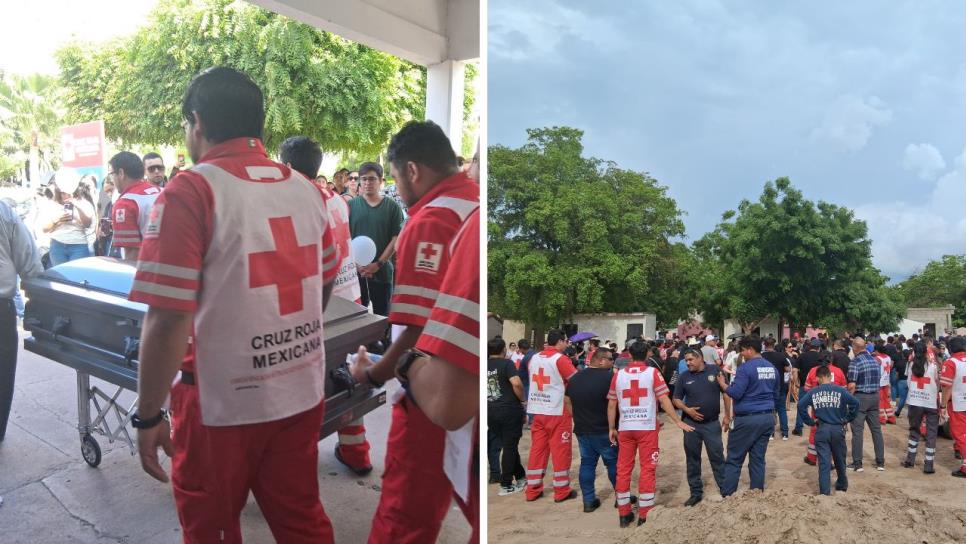 Entre lágrimas y aplausos despiden a Obed Jaír, paramédico de Cruz Roja ejecutado en Navolato Entre lágrimas y aplausos despiden a Obed Jaír, paramédico de Cruz Roja ejecutado en Navolato