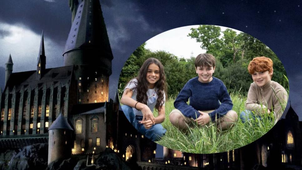 Así luce el nuevo Harry Potter con túnica de Gryffindor en el primer día de rodaje Así luce el nuevo Harry Potter con túnica de Gryffindor en el primer día de rodaje