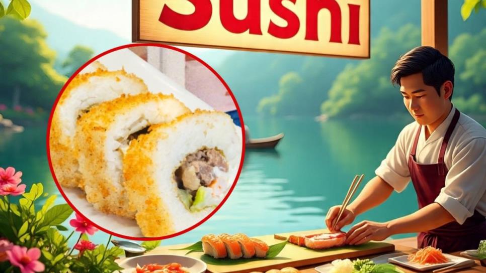 Así nació el sushi Mar y Tierra en Culiacán y el es el creador | VIDEO Así nació el sushi Mar y Tierra en Culiacán y el es el creador | VIDEO
