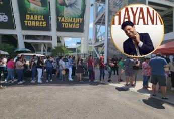 Madrugan para comprar un boleto para Chayanne en Los Mochis; así lucen las filas en Chevron Park