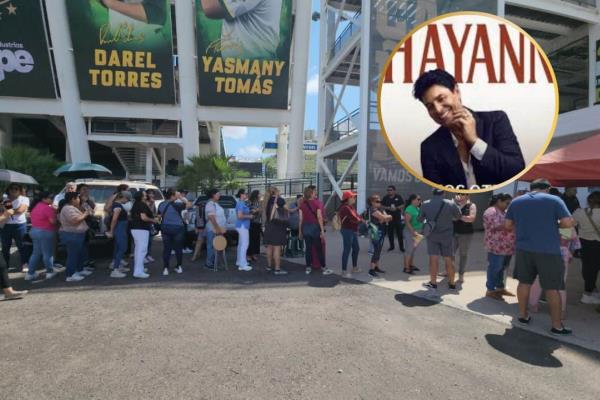 Madrugan para comprar un boleto para Chayanne en Los Mochis; así lucen las filas en Chevron Park