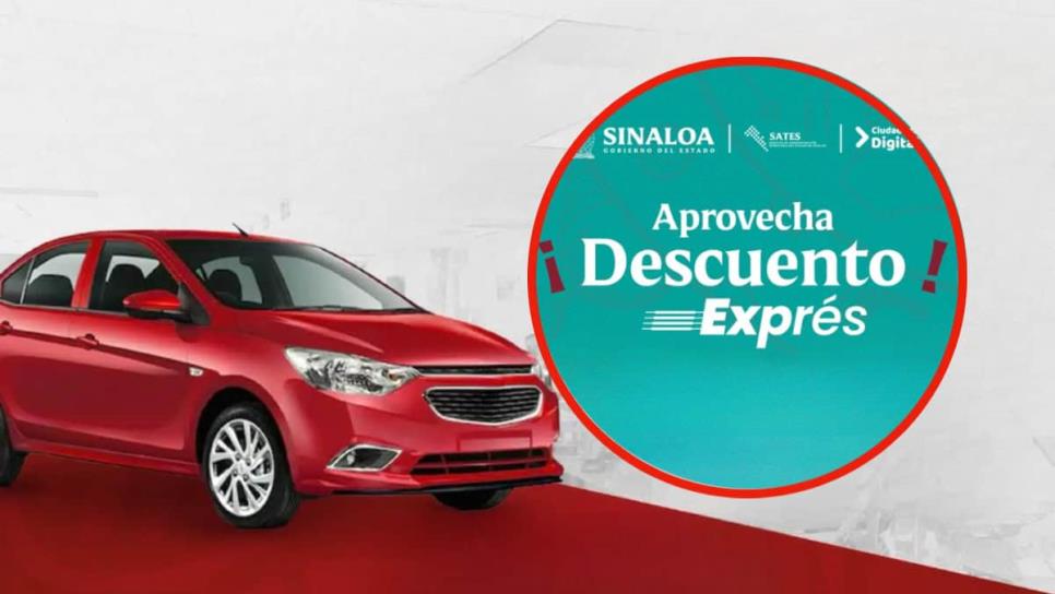 Gobierno de Sinaloa tiene descuentos en licencias y en trámites vehiculares estos días de julio