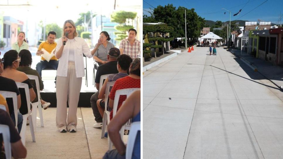 "Mazatlán en Marcha": ya son más de 100 obras entregadas en 2025: Estrella Palacios inaugura calle en El Progreso "Mazatlán en Marcha": ya son más de 100 obras entregadas en 2025: Estrella Palacios inaugura calle en El Progreso