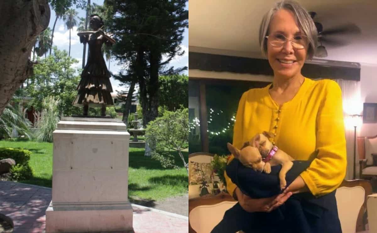 Organizan evento para retirar la estatua de Florinda Meza en Zacatecas