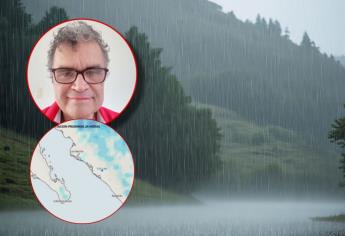 En estos municipios de Sinaloa podría llover en las próximas 24 horas: Juan Espinoza Luna