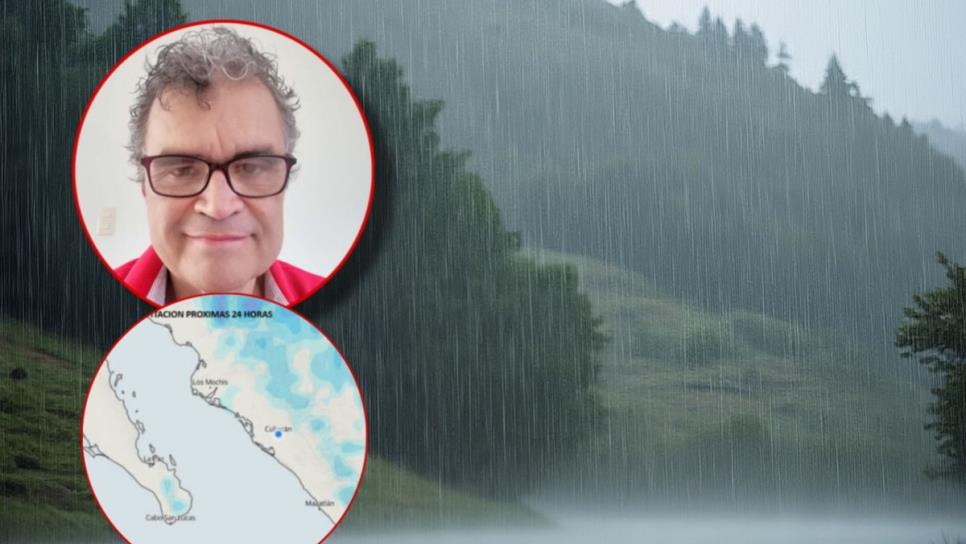 En estos municipios de Sinaloa podría llover en las próximas 24 horas: Juan Espinoza Luna En estos municipios de Sinaloa podría llover en las próximas 24 horas: Juan Espinoza Luna