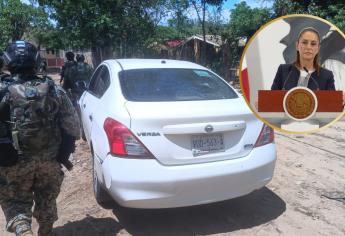 Claudia Sheinbaum reacciona a los hechos violentos contra periodistas en El Pozo, Imala, Culiacán