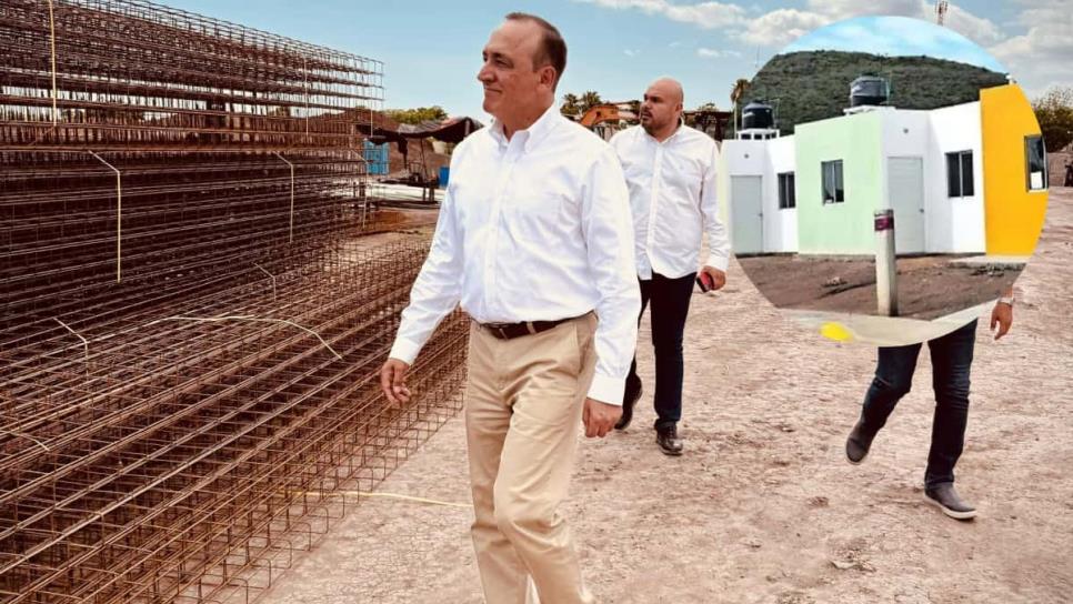 "Viviendas del Bienestar en Ahome estarán listas en octubre del 2025: Antonio Menéndez