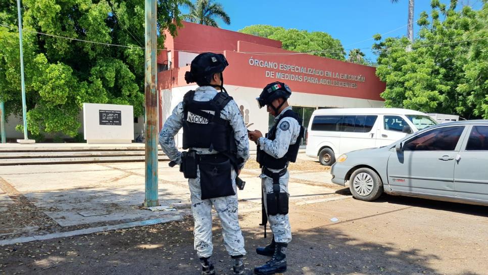 Frustran fuga de tres internos en el Tutelar para Menores en Culiacán Frustran fuga de tres internos en el Tutelar para Menores en Culiacán