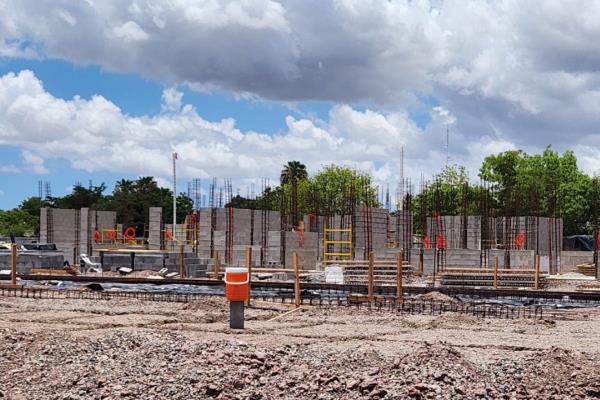 Ya se levantan los primeros edificios del Programa de Vivienda en Ahome