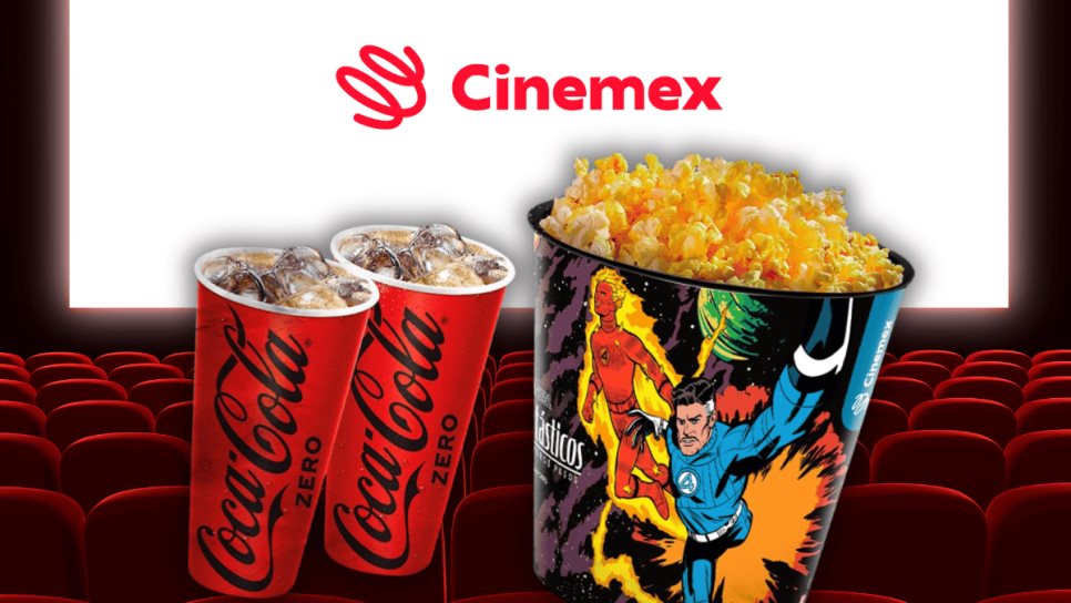 Esto cuesta el Combo de Los 4 Fantásticos en Cinemex y todo lo que incluye
