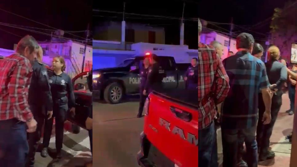 Captan a policía ebria y uniformada que chocó contra una casa en Guasave Captan a policía ebria y uniformada que chocó contra una casa en Guasave