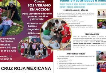 Cursos de Verano de Cruz Roja en Mazatlán: ¿Cuáles son y cuánto cuestan?