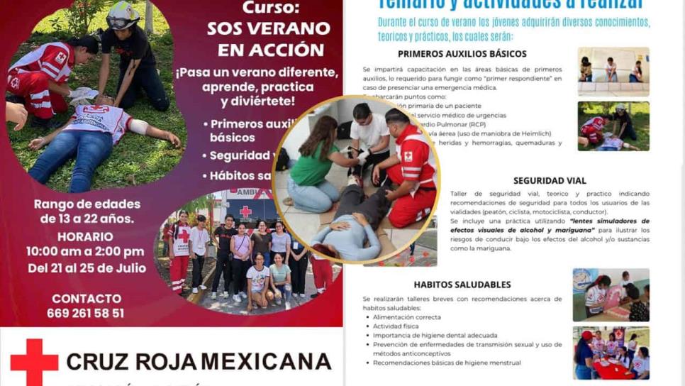 Cursos de Verano de Cruz Roja en Mazatlán: ¿Cuáles son y cuánto cuestan? Cursos de Verano de Cruz Roja en Mazatlán: ¿Cuáles son y cuánto cuestan?