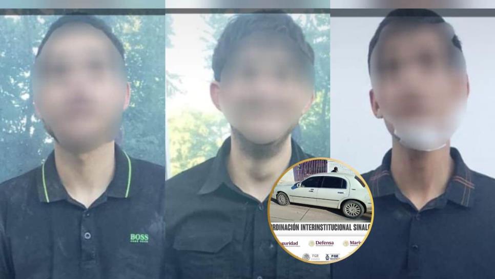 Capturan a 3 hombres con armas, equipo táctico y un Grand Marquis blindado en Culiacán Capturan a 3 hombres con armas, equipo táctico y un Grand Marquis blindado en Culiacán