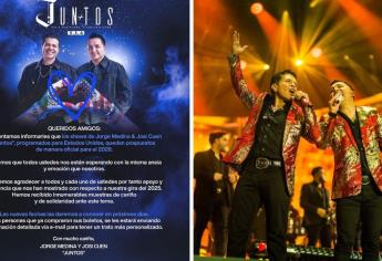 Jorge Medina y Josi Cuen cancelan su tour Juntos en EE.UU este 2025
