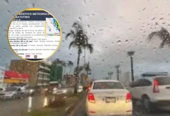 Este jueves Sinaloa vivirá calor extremo y fuertes lluvias con actividad eléctrica