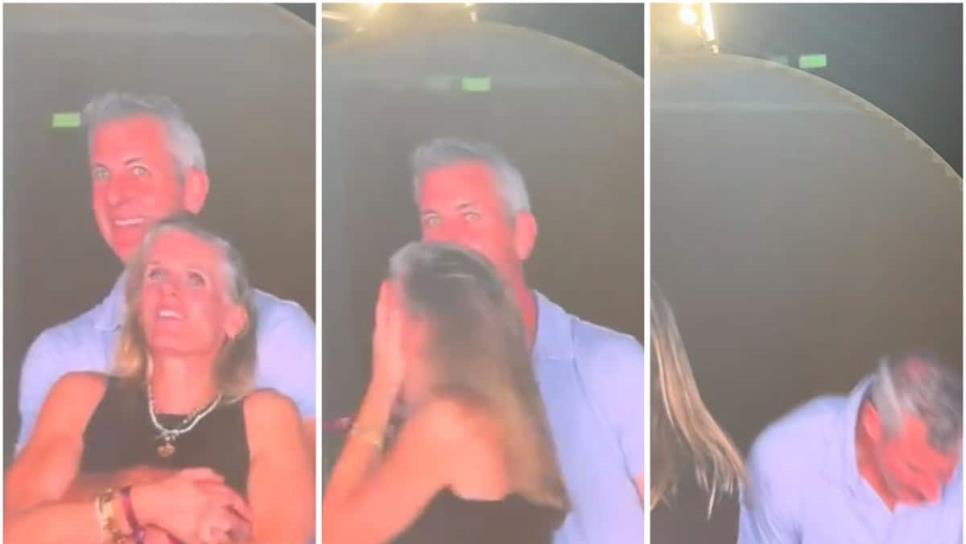 Pareja infiel asiste a concierto de Coldplay y son expuestos en la cámara | VIDEO