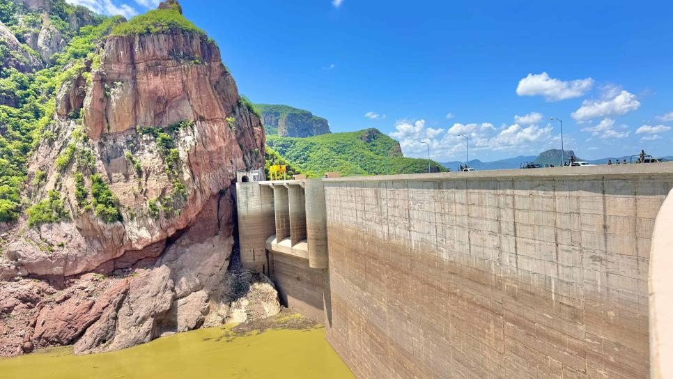 Presa Huites, la más grande de Sinaloa, incrementa su nivel, ¿Cuánta agua tiene hoy 17 de julio? 