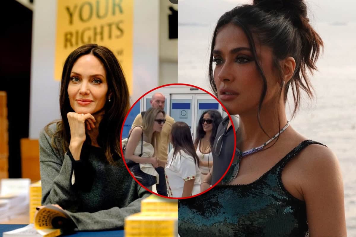 Así reciben a Salma Hayek y Angelina Jolie en Veracruz ¿no las reconocieron? | VIDEO