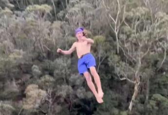 Intentaba romper un récord mundial, pero su salto terminó en desastre | VIDEO