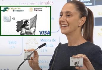 Sheinbaum presenta la tarjeta Finabien para enviar dinero a México desde EU y evitar el impuesto del 1%