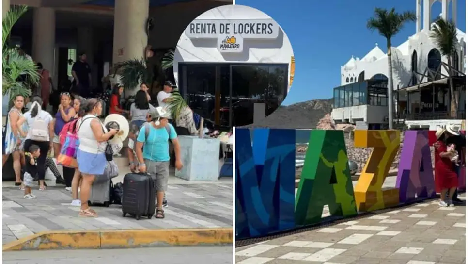 FOTO: ¿Dónde dejar las maletas en Mazatlán? Este lugar las guarda por un precio accesible