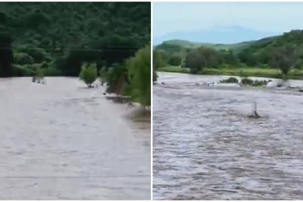 ¡Se van a llenar las presas!: Río Choix sorprende a sinaloenses tras recientes lluvias