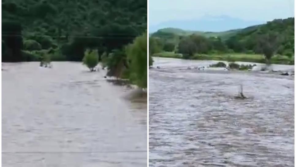 ¡Se van a llenar las presas!: Río Choix sorprende a sinaloenses tras recientes lluvias ¡Se van a llenar las presas!: Río Choix sorprende a sinaloenses tras recientes lluvias