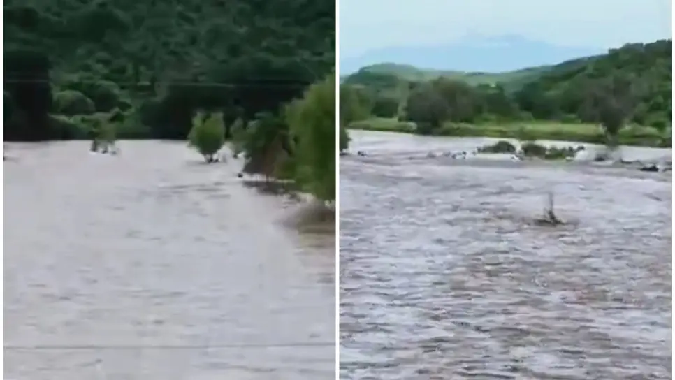 FOTO: ¡Se van a llenar las presas!: Río Choix sorprende a sinaloenses tras recientes lluvias