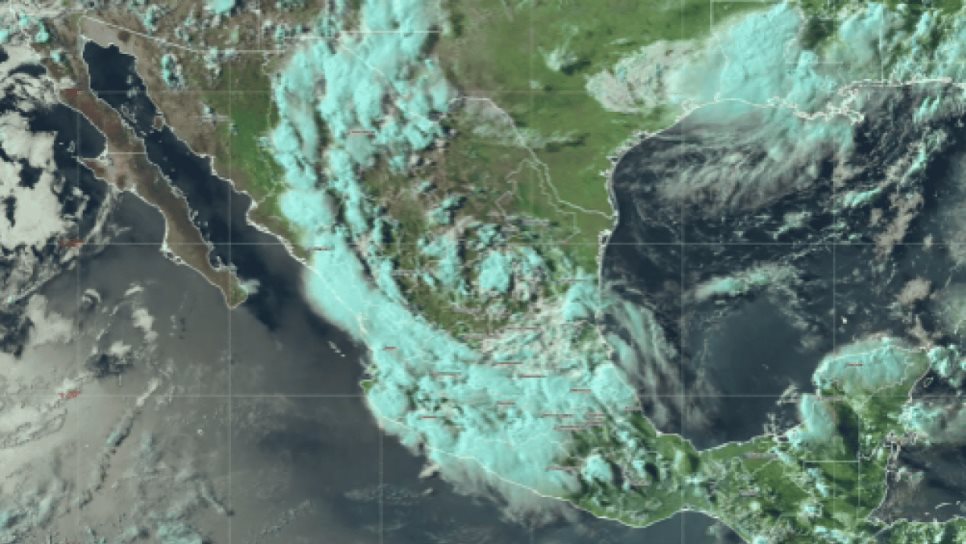 Monzón mexicano dejará lluvias puntuales intensas en Sinaloa y Nayarit