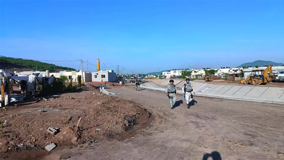 Elementos de la Guardia Nacional confirmaron el hallazgo. (FOTO: Ángel Beltrán).