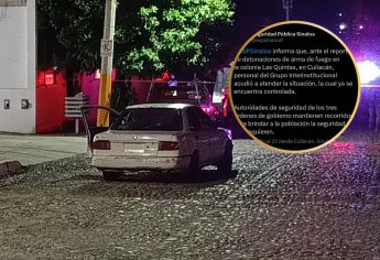 La situación ya se encuentra controlada tras detonaciones en Las Quintas, afirma Seguridad Pública 