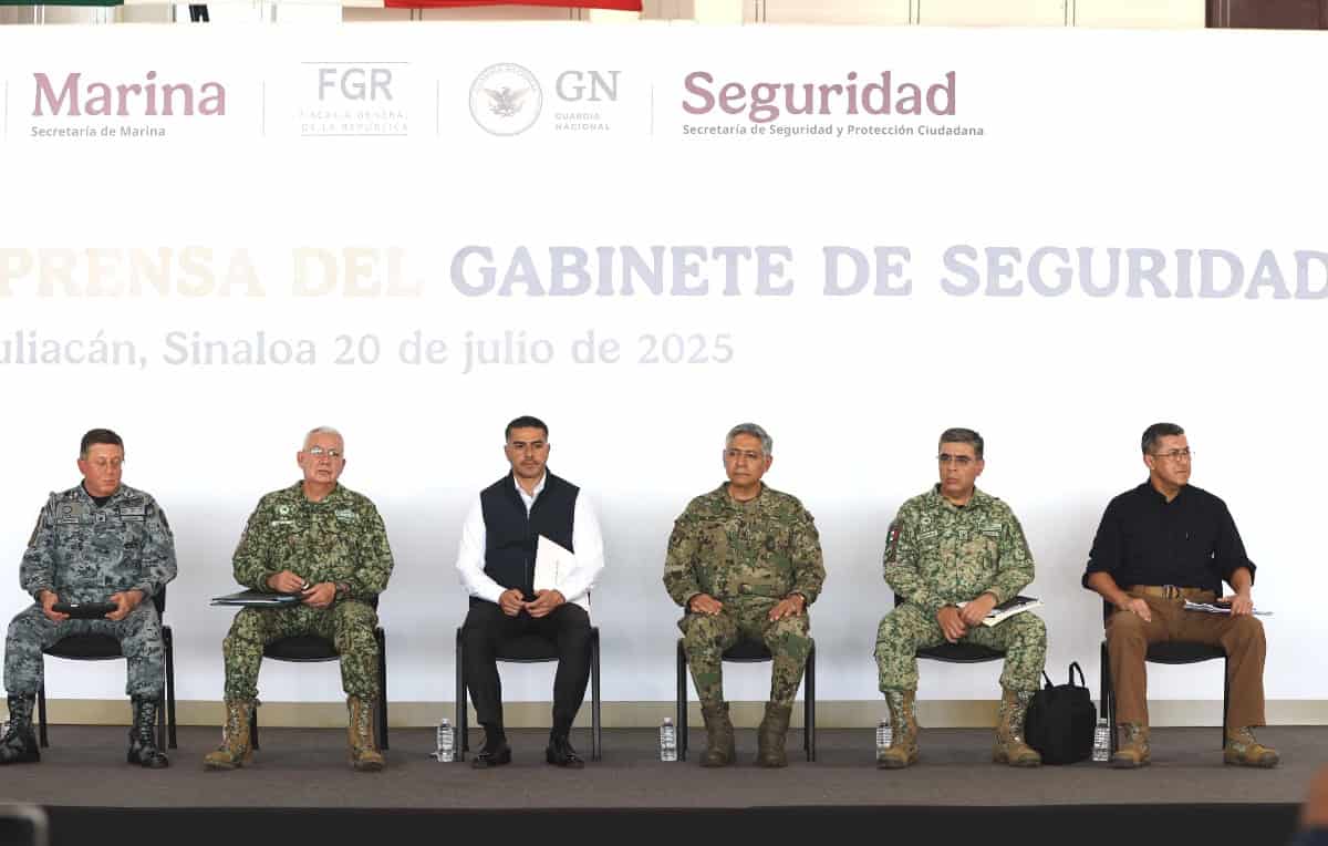 Harfuch se reunió con empresarios de Sinaloa para buscar reactivación económica