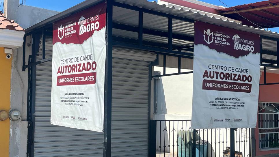 Uniformes y Útiles 2025: ¿Dónde y cuándo canjearlos en Culiacán?