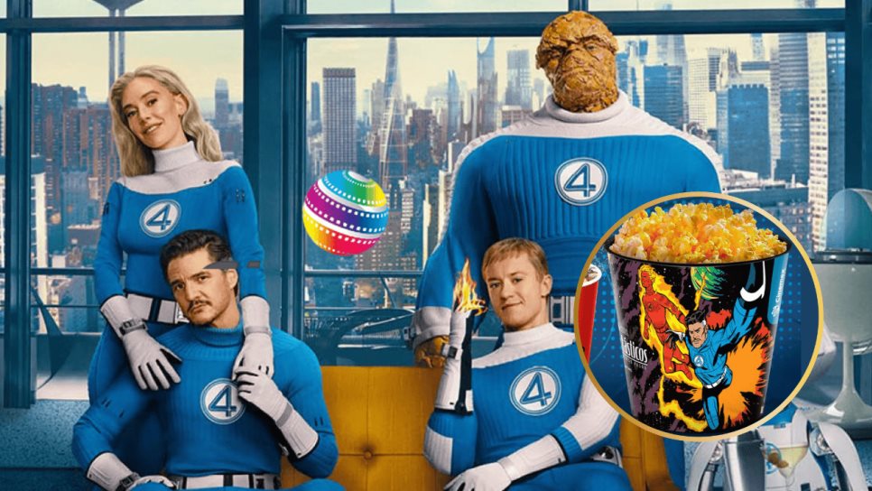 Cubetas de Los 4 Fantásticos de Cinemex: ¿Cómo son y cuánto cuestan?