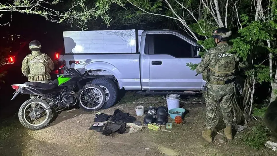 Parte de lo asegurado en Mocorito. (FOTO: Cortesía).