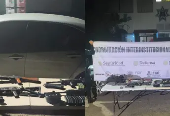 Son 4 sicarios detenidos en enfrentamiento con Policía Estatal en Bellavista, Culiacán