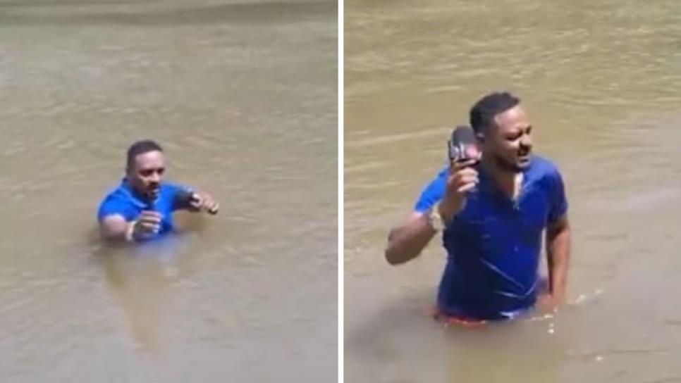 Periodista tropieza con cuerpo sin vida de una niña mientras reportaba su desaparición | VIDEO Periodista tropieza con cuerpo sin vida de una niña mientras reportaba su desaparición | VIDEO